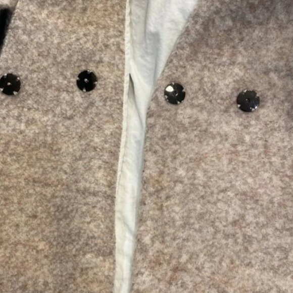 ZARA CHIC MINIMALIST COAT size M - Picture 4 of 7